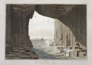 En la cueva de Fingal, Staffa, de 